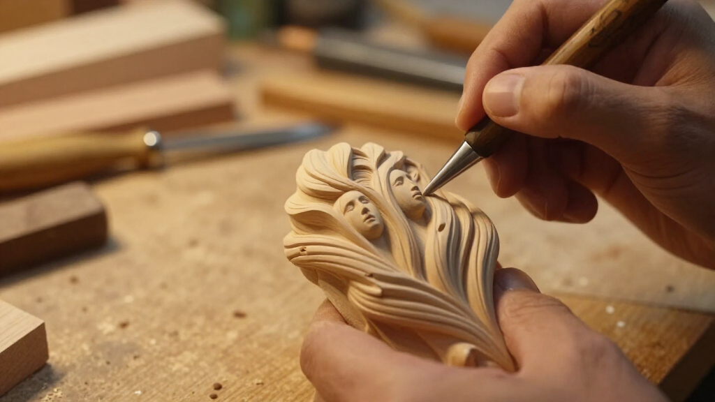 Tiny Faces Surface Amid Sweeping Lines In En Iwamura’s Expressive Sculptures