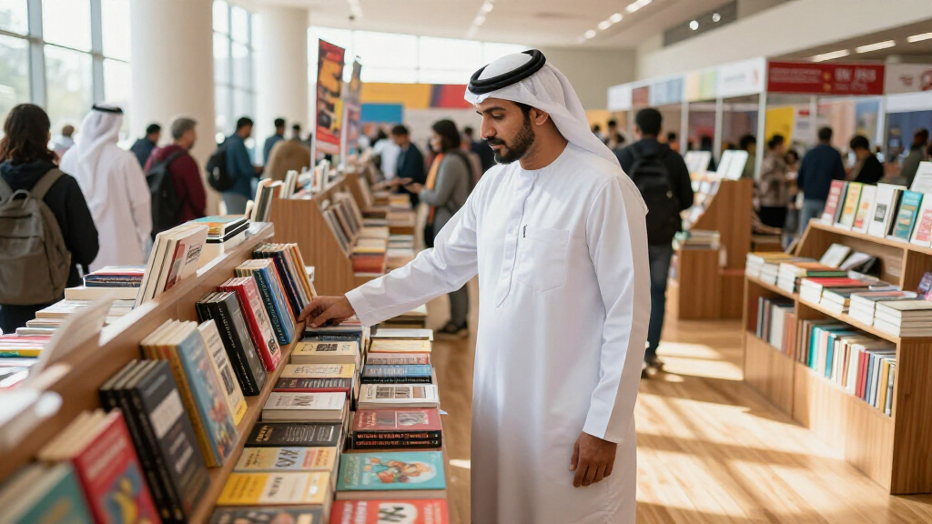 سفير الإمارات يزور معرض القاهرة الدولي للكتاب في دورته الـ 57 - وزارة الخارجية الإماراتية