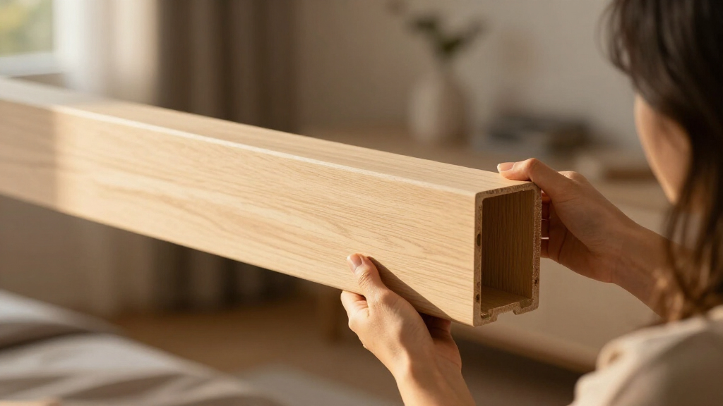 A Structural Beam Was An Eyesore In This Bedroom — She Added Paneling To Disguise It