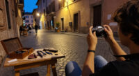 Exhibition Of Hervé Gloaguen's Rome Night Photos Opens At Trastevere Museum