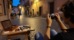 Exhibition Of Hervé Gloaguen's Rome Night Photos Opens At Trastevere Museum