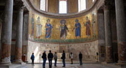 The Breathtaking Sight Of Ancient Rome's Largest Surviving Wall Mosaic