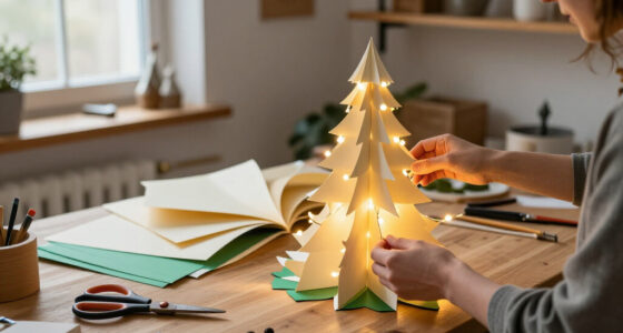 12 Best Light-Up Paper Christmas Trees for Festive Tabletop Decor in 2027