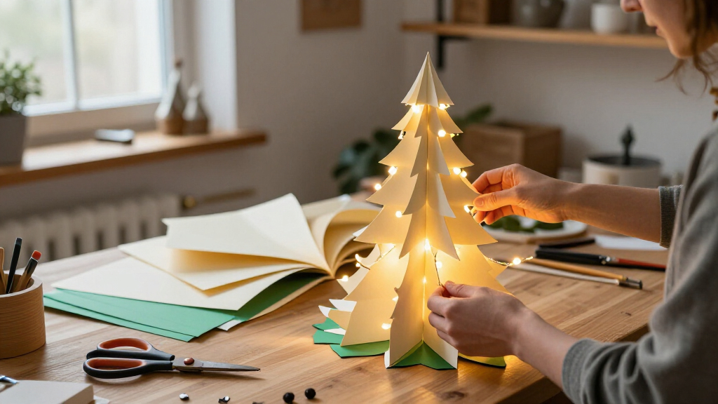 12 Best Light-Up Paper Christmas Trees for Festive Tabletop Decor in 2027