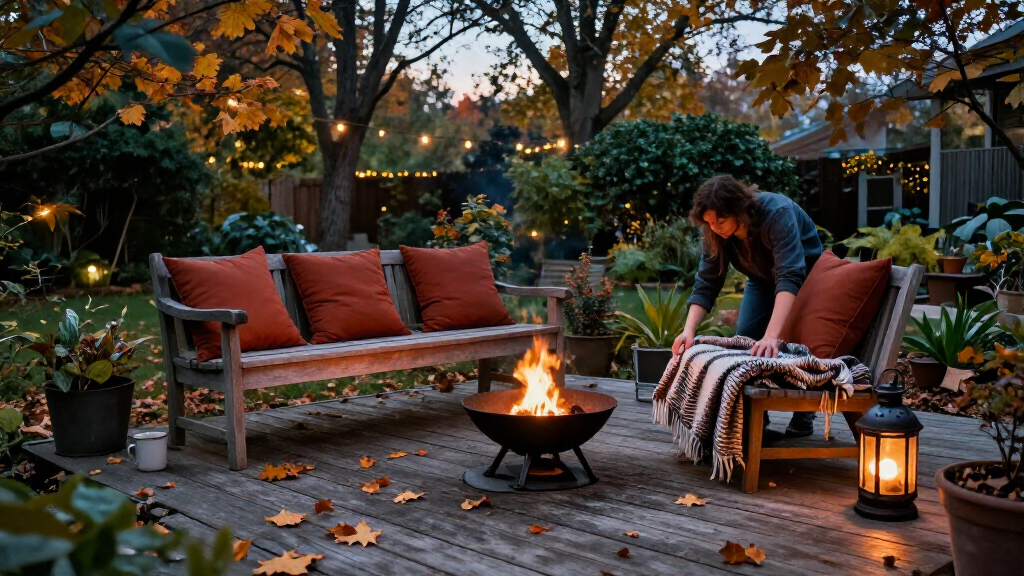4 Ways I’m Transitioning My Garden Into A Cosy Outdoor Living Space For Autumn
