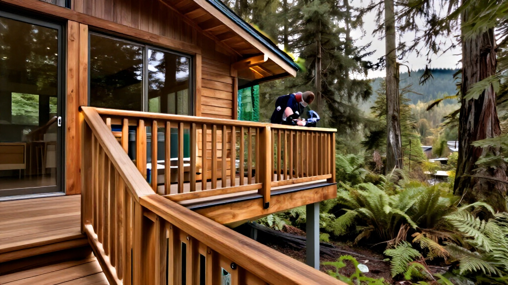 A West Vancouver Home Appears To Float Among The Trees