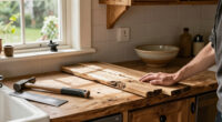 Goodbye Tile, So Long Stone: The Unique Alternative For Rustic Backsplashes