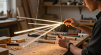 In ‘Aeolus,’ DRIFT Suspends Illuminated Glass Rods In A Sculpture Of The Wind