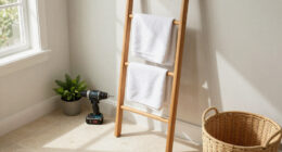 Scrap Bulky Shelves: Store Towels With This Modern-Style Alternative