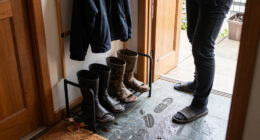 This £10 Argos Shoe Rack Is Perfect For Keeping Muddy Boots And Wet Jackets Tidy This Autumn