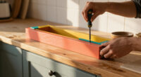 This Once Ugly Extension Has Been Transformed Into A Bold And Playful Kitchen Filled With Beautiful Antiques