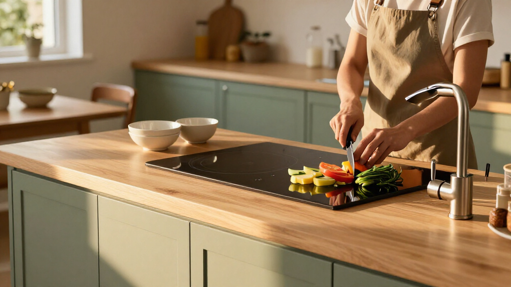 This Petite Japandi Kitchen Is A Masterclass In How To Balance Style And Function In A Tiny Space