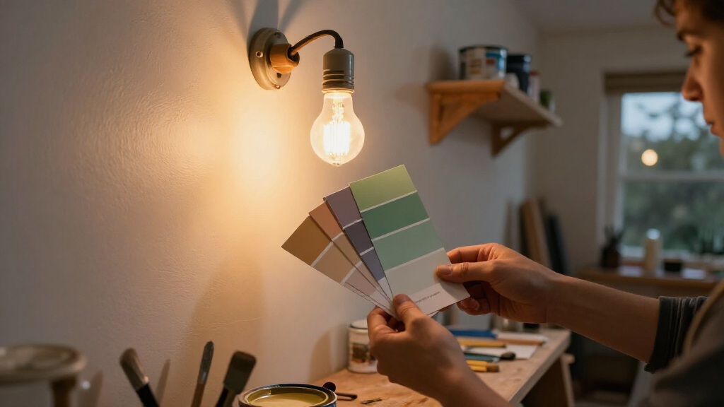 This Type Of Lighting Can Make Your Paint Color Look ‘Wrong’ At Night — And What You Need To Do To Fix It