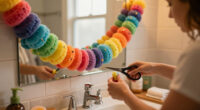 Upcycle Dollar Tree Pool Noodles Into Gorgeous Bathroom Decor With This Clever DIY
