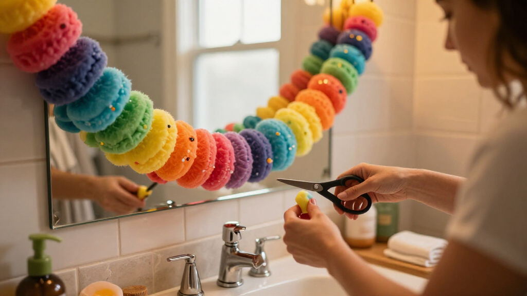 Upcycle Dollar Tree Pool Noodles Into Gorgeous Bathroom Decor With This Clever DIY